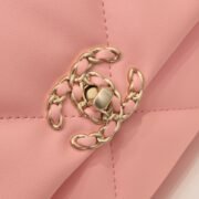 Chanel Lambskin Quilted Small 19 Flap Shoulder Bag Handbag - Image 6