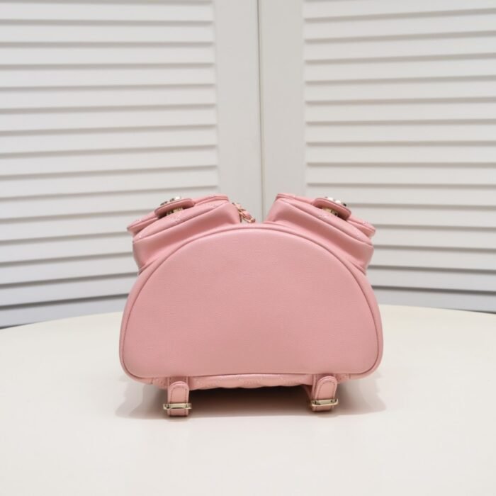 ⁦Chanel 23k Small backpack Backpack Bag Handbag⁩ - الصورة ⁦4⁩