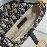 ⁦Dior Saddle Mini Oblique Embroidery Shoulder Bag Handbag 10A Quality⁩ - الصورة ⁦5⁩