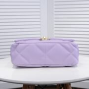 Chanel Lambskin Quilted Medium19 Flap Shoulder Bag Handbag - Image 4