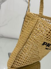 Prada Grass Woven Shoulder Bag Handbag 10A Quality - Image 5