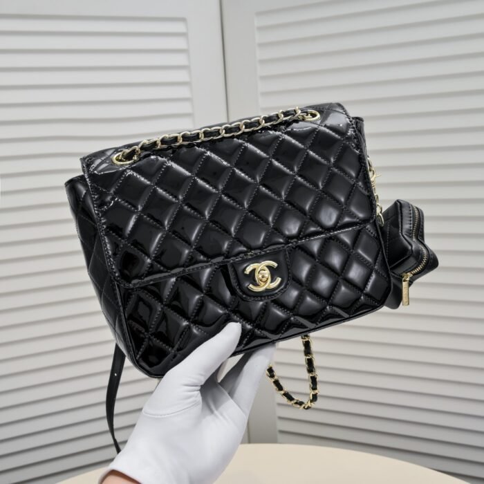 Chanel 24C Pentagram Backpack Shoulder Bag Handbag - Image 5