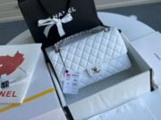 Chanel Caviar CF Medium 25CM Shoulder Bag 10A Quality - Image 6