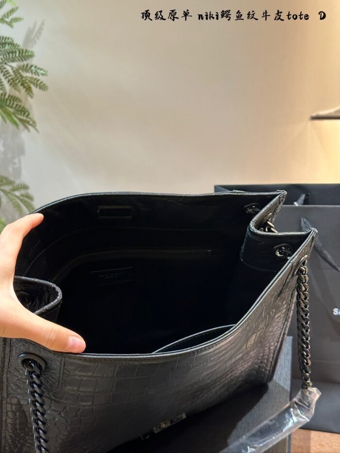 ⁦YSL Saint Laurent Niki Shopping Tote Bag Shoulder Bag⁩ - الصورة ⁦5⁩