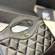 CHANEL 31 Mini  Chain Shoulder Bag Shiny Calf Leather - Image 10