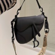 Dior Saddle Bag Matte Leather Shoulder Bag  (Replica) - Image 11