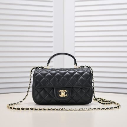 Chanel Handle Shoulder Bag Handbag