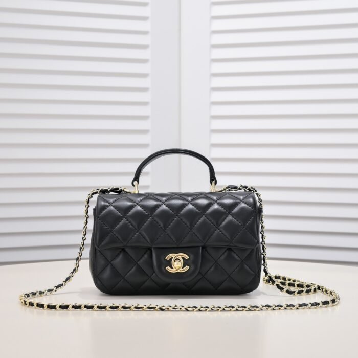Chanel Handle Shoulder Bag Handbag - Image 1