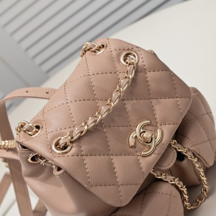 ⁦Chanel 23k Small backpack Backpack Bag Handbag⁩ - الصورة ⁦6⁩