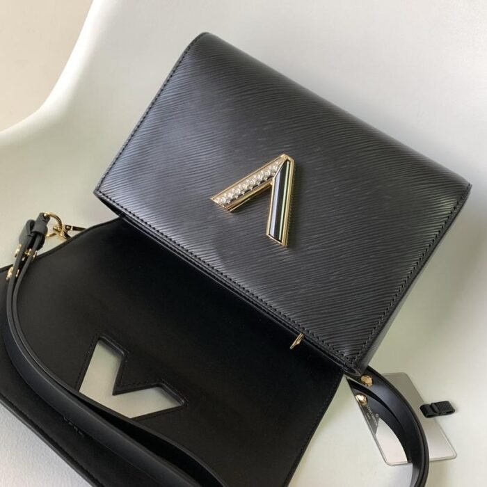 ⁦Louis Vuitton LV Twist Epi Leather Bag M21031 M21032 10A Mirror Top Quality Version⁩ - الصورة ⁦6⁩