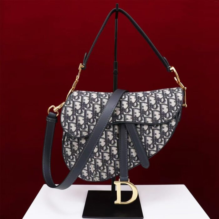 Dior Saddle Bag With Strap(Replica) - Image 9