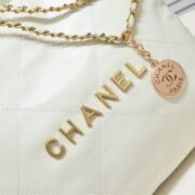⁦Chanel 22 Bag Pearl Bag Shoulder Bag Handbag⁩ - الصورة ⁦6⁩