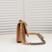 Chanel Woc 3 Colour Metallic Mixed Strap Shoulder Bag Handbag - Image 2