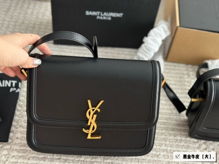 ⁦YSL Saint Laurent Solferino Shoulder Bag Handbag⁩ - الصورة ⁦3⁩