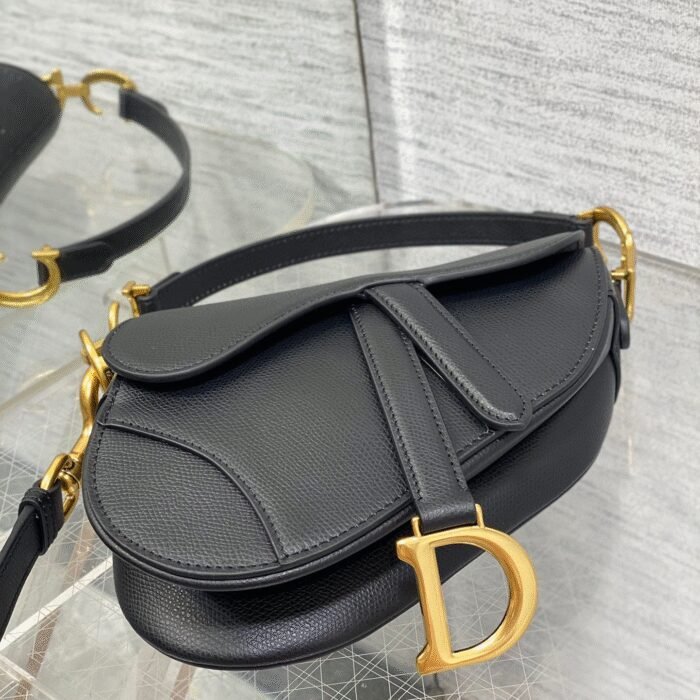 ⁦Dior Saddle Mini Oblique Embroidery Shoulder Bag Handbag 10A Quality⁩ - الصورة ⁦8⁩