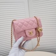 ⁦Chanel Cross Body Metal Ball Chain Shoulder Bag Handbag⁩ - الصورة ⁦5⁩