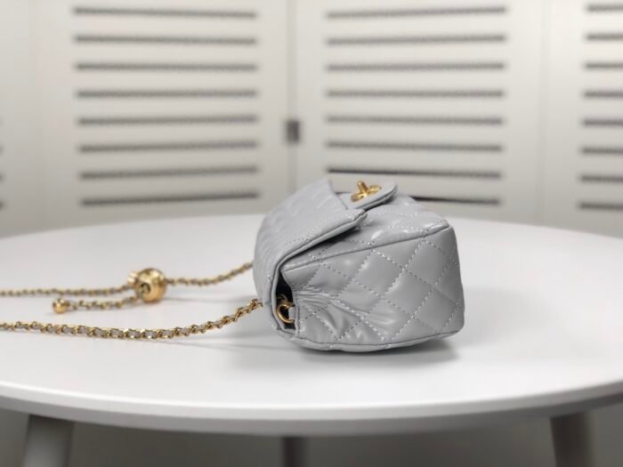 Chanel Cross Body Metal Ball Chain Shoulder Bag Handbag - Image 2