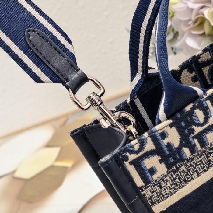 Dior Mini Book Tote Maria Grazia Chiuri design Shoulder Bag Handbag - Image 8