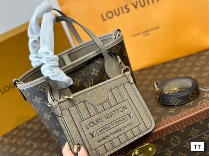 ⁦Louis Vuitton Neverfull BB Shoulder Bag Handbag⁩ - الصورة ⁦7⁩