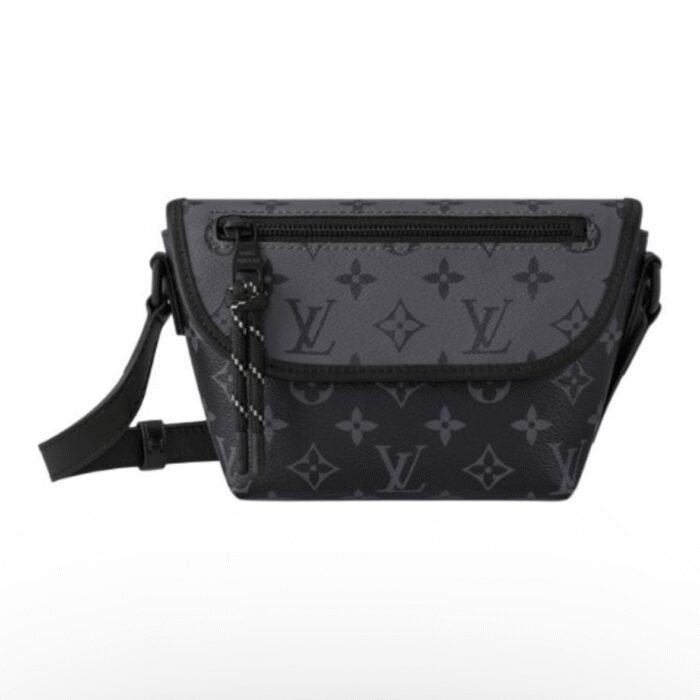 ⁦Louis Vuitton LV Monogram Eclipse Shoulder Crossbody Bag M12806⁩ - الصورة ⁦1⁩