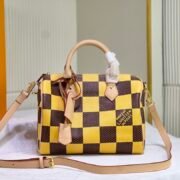 Louis Vuitton LV  Speedy 25 Checkerboard Shoulder Bag Handbag - Image 2