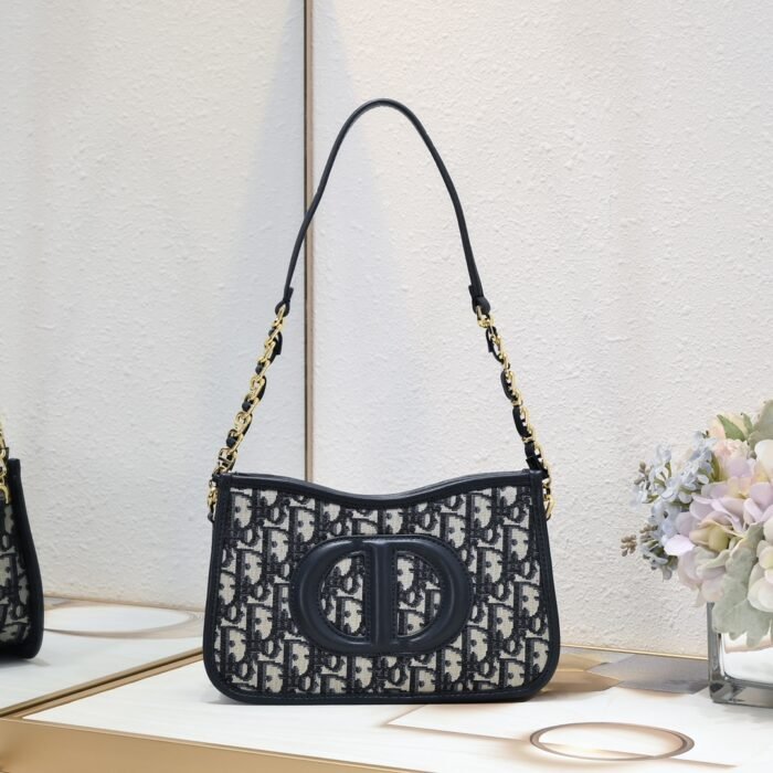 Dior Signature Hobo Shoulder Bag Handbag - Image 1