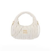 Miumiu Wander matelassé hobo Shoulder bag Mini&Small Handbag - Image 6