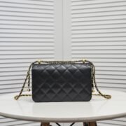 ⁦Chanel WOC Double Gold Ball Chain Shoulder Bag Handbag⁩ - الصورة ⁦3⁩