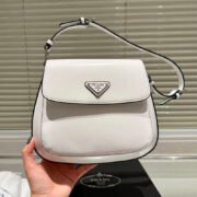 ⁦Prada Cleo Shiny Leather Shoulder Bag⁩ - الصورة ⁦4⁩