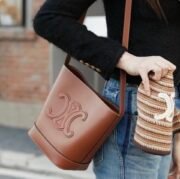 Celine Cuir Triomphe Shoulder Bag - Image 3