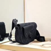 ⁦Dior Saddle Messenger Bag Oblique Shoulder Bag Handbag⁩ - الصورة ⁦2⁩