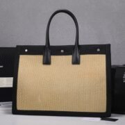 SAINT LAURENT Rive Gauche Tote Bag Handbag - Image 4