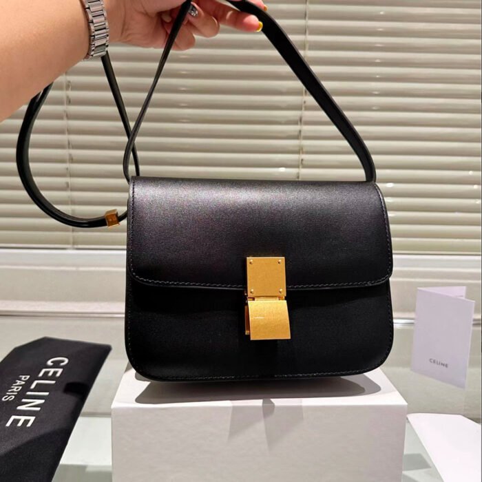 CELINE Liege Calfskin Box Flap Bag - Image 2