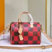 Louis Vuitton LV  Speedy 25 Checkerboard Shoulder Bag Handbag - Image 5