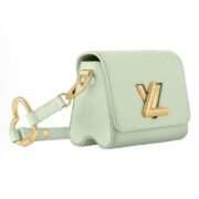 ⁦Louis Vuitton LV Twist Heart Embellished Shoulder Crossbody Bag M24036⁩ - الصورة ⁦3⁩