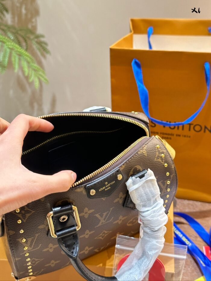 ⁦Louis Vuitton Speedy 20 Trunk Shoulder Bag Shoulder Bag Handbag⁩ - الصورة ⁦9⁩