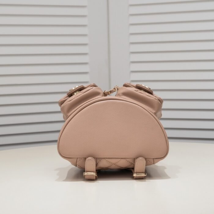 ⁦Chanel 23k Small backpack Backpack Bag Handbag⁩ - الصورة ⁦4⁩