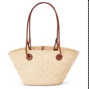 ⁦Loewe Anagram Basket Tote Bag Handbag 10A Top Quality Mirror Version⁩ - الصورة ⁦4⁩