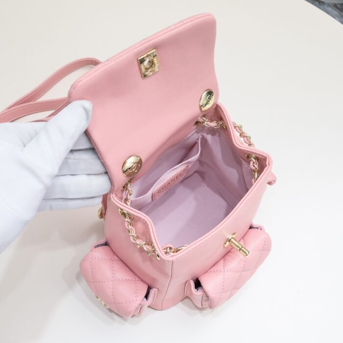 ⁦Chanel 23k Small backpack Backpack Bag Handbag⁩ - الصورة ⁦8⁩