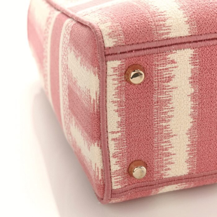 Medium Lady D-Lite Bag 'Lite Pink' - Image 7