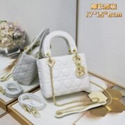 Dior Mini Lady Bag-Lambskin shoulder bag
