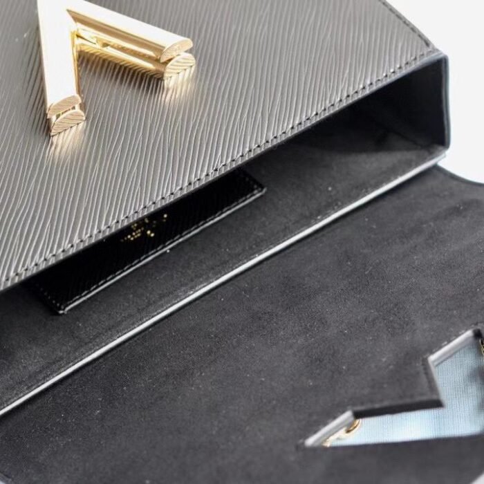 Louis Vuitton LV Twist Denim Tote Shoulder Crossbody Bag - Image 9