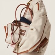 ⁦Miu Miu Bowling Briefcase Shoulder Handbag⁩ - الصورة ⁦3⁩