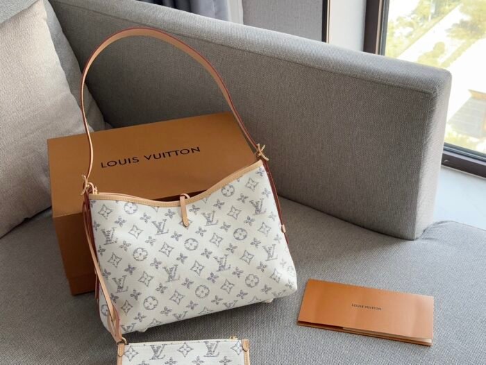 ⁦Louis Vuitton CarryAll M24707 M46203 M46197 Shoulder Bag Handbag⁩ - الصورة ⁦4⁩