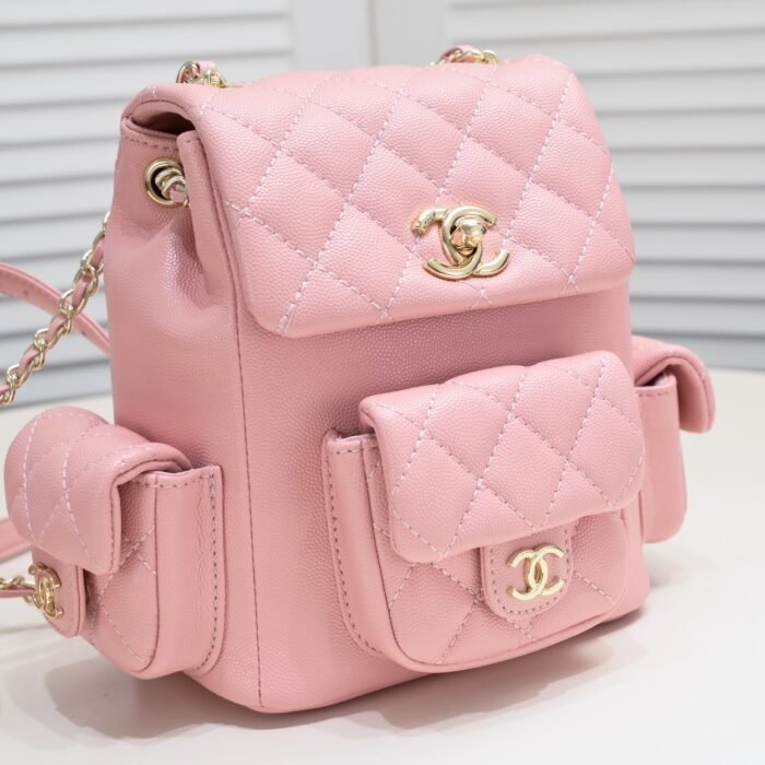 ⁦Chanel 23k Small backpack Backpack Bag Handbag⁩ - الصورة ⁦6⁩