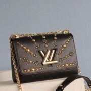 Louis Vuitton LV Twist Denim Tote Shoulder Crossbody Bag - Image 2