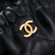 Chanel Drawstring Trash Bag Shoulder Bag Handbag - Image 6