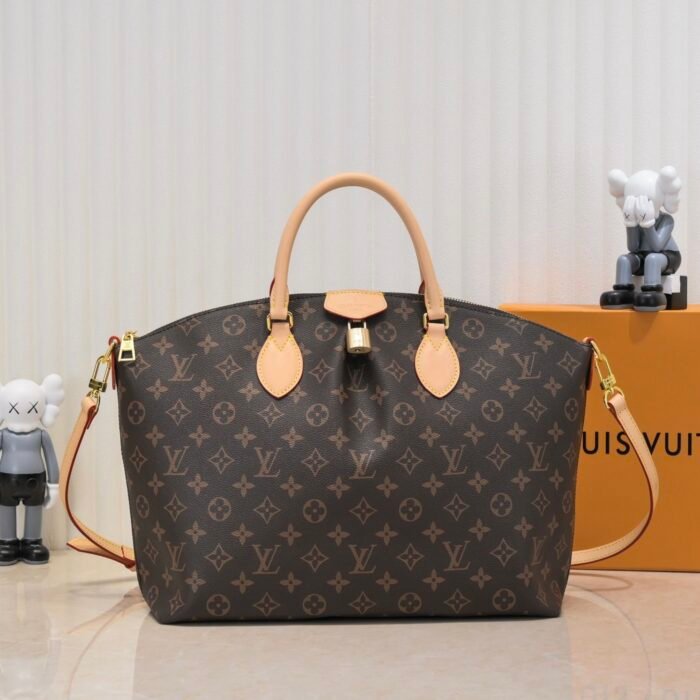 ⁦Louis Vuitton LV  Boetie Shoulder Tote Bag Top quality M45987 &M45986⁩ - الصورة ⁦2⁩