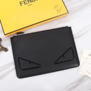 ⁦FENDI Printed Canvas Clutch Toiletry Bag⁩ - الصورة ⁦12⁩