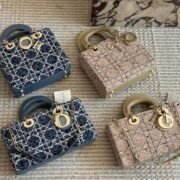 Dior Lady DJOY Toffee Bag Shoulder Crossbody Tote Bag - Image 13